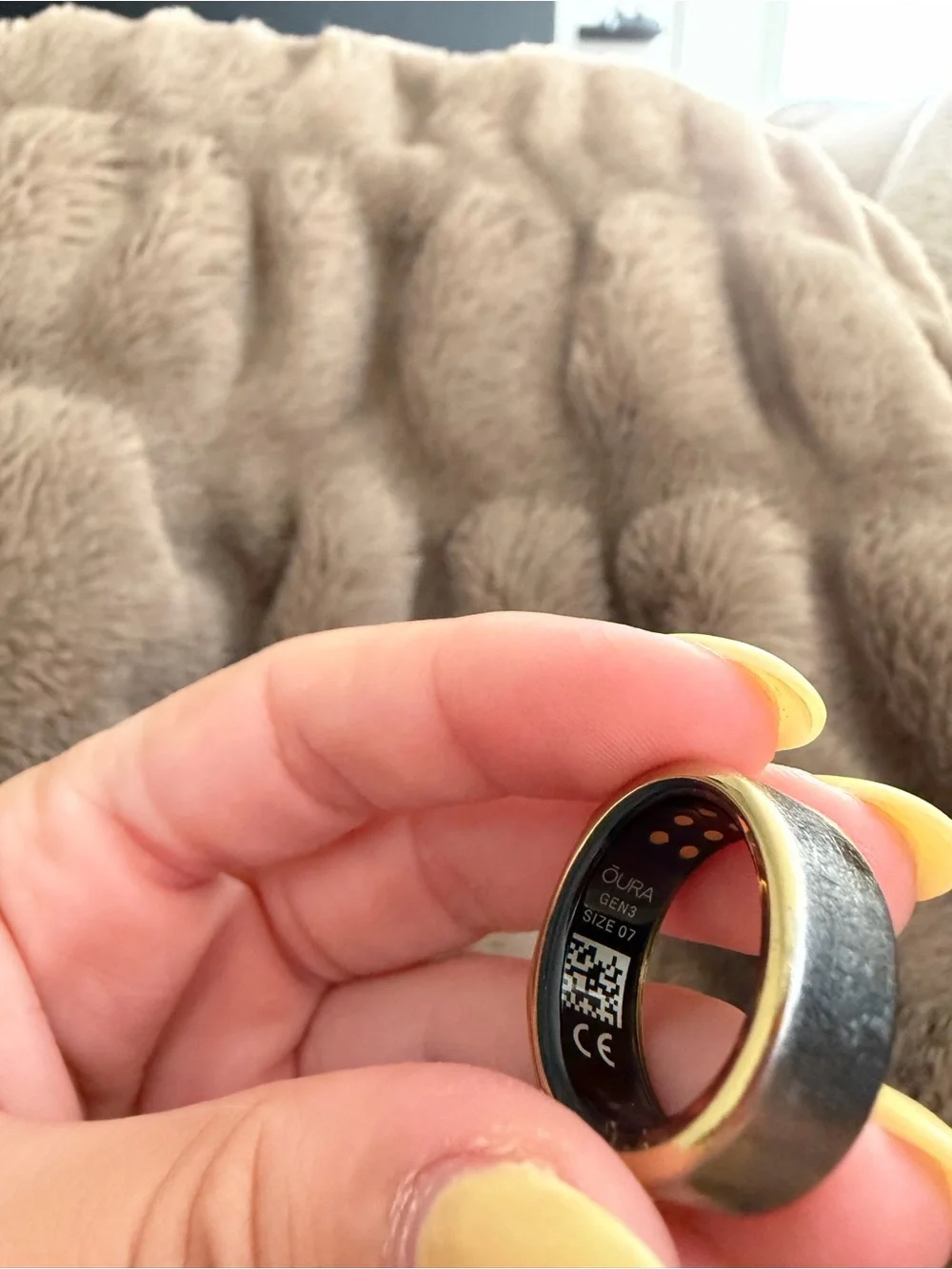 Oura Ring Gen 3 Heritage Gold - Size 7
